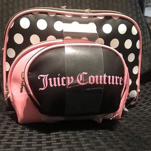 Juicy Couture 3pcs Cosmetic bag